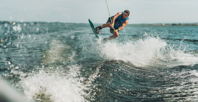 Istruttore di wakeboard a Tropea in Calabria
