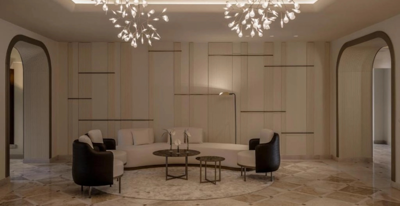 Interni raffinati presso il Bellerive Lifestyle Hotel Salò