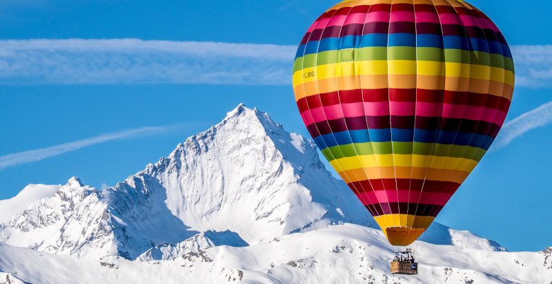 Regala un volo in mongolfiera in Valle d'Aosta