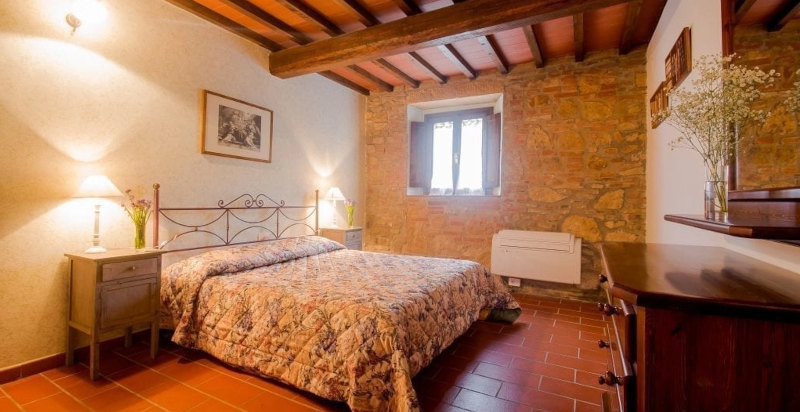 Interno di un appartamento bilocale al Castellare di Tonda Resort & Spa Montaione