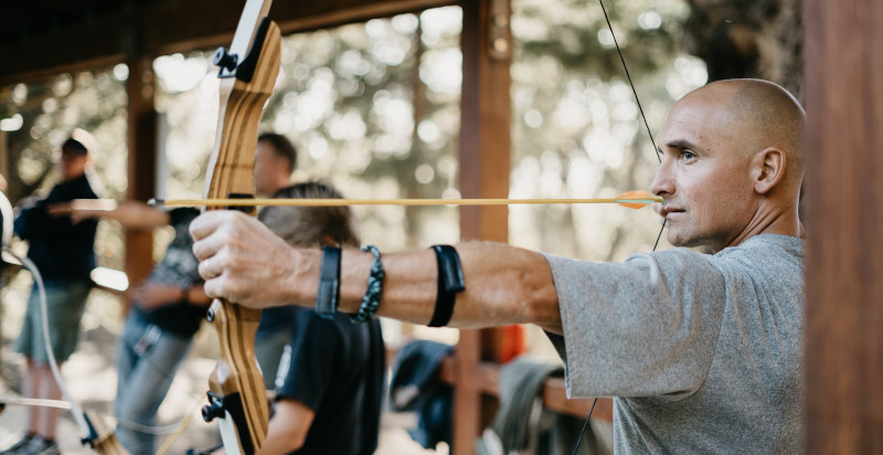 Istruttore federale di tiro con l'arco a Ostia Antica