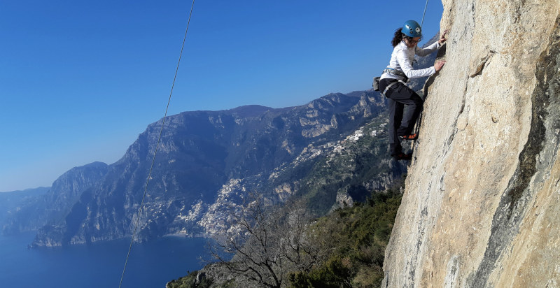 Corso di arrampicata a Salerno nel Parco Nazionale del Cilent