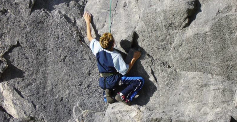 Escursione di arrampicata su roccia in Valmalenco