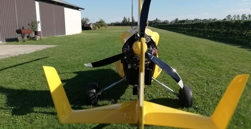 Campo volo Fiumara in Puglia