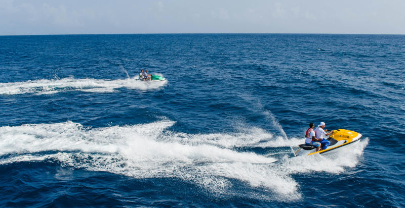 vventura in mare con una moto d’acqua ad Alghero