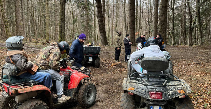 Avventura in quad sui sentieri dell'Abruzzo