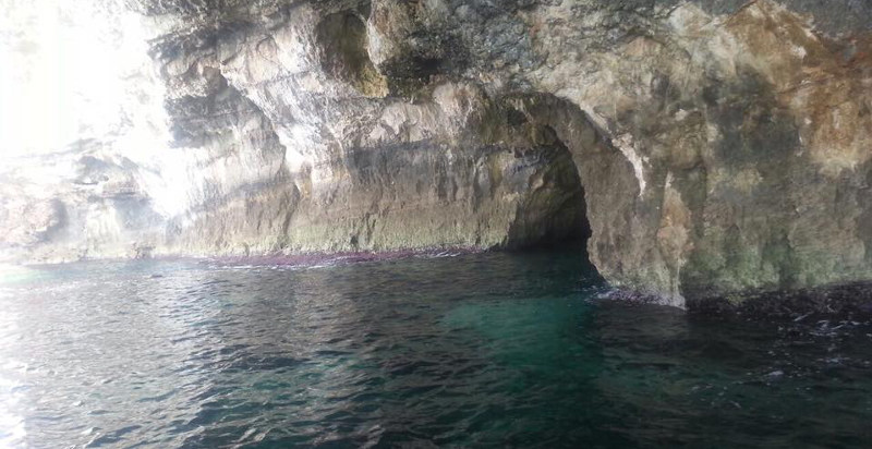 Acque cristalline durante un'uscita in barca ad Agropoli