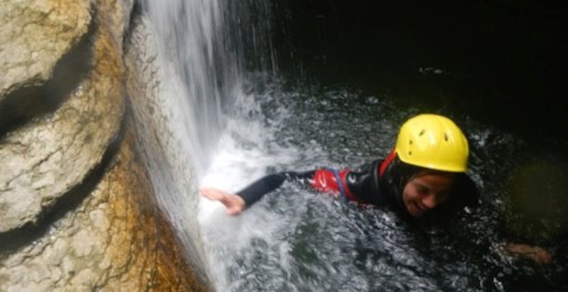 Esplorazione canyoning Belluno, attività all'aperto
