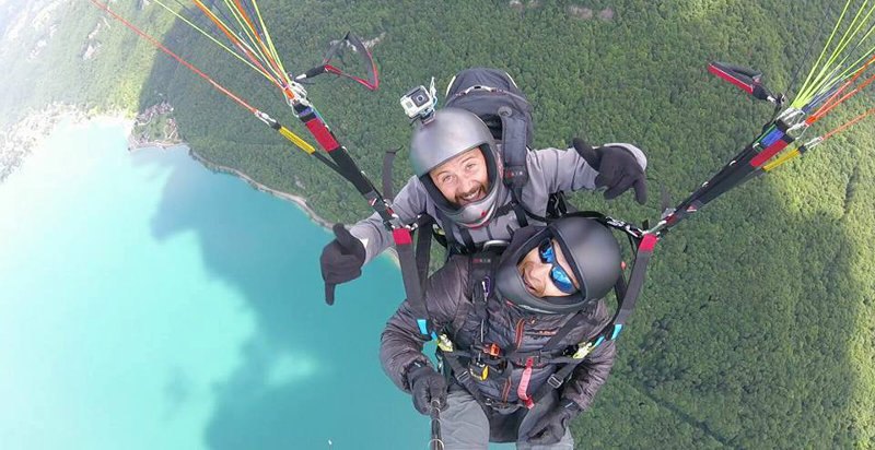 Biposto parapendio Bergeggi