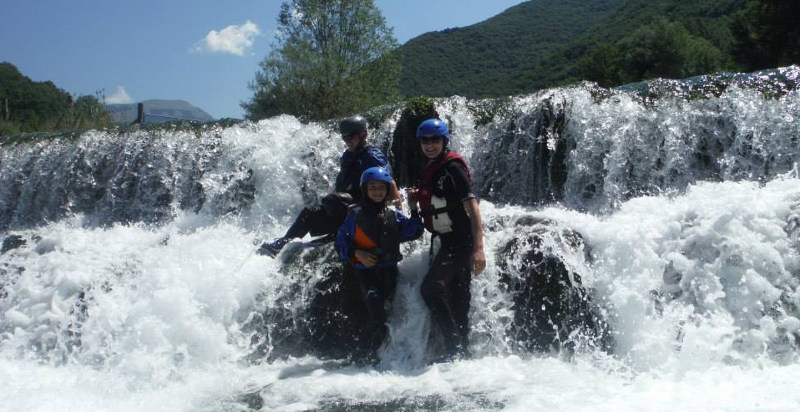 Buono regalo canyoning Lazio