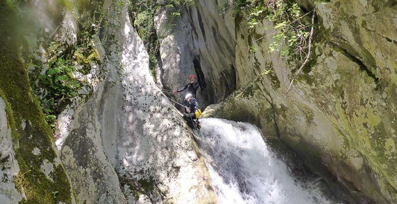 Buono regalo canyoning Rieti