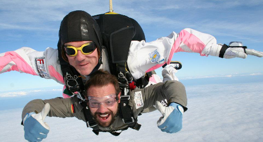 Buono regalo paracadutismo Marche