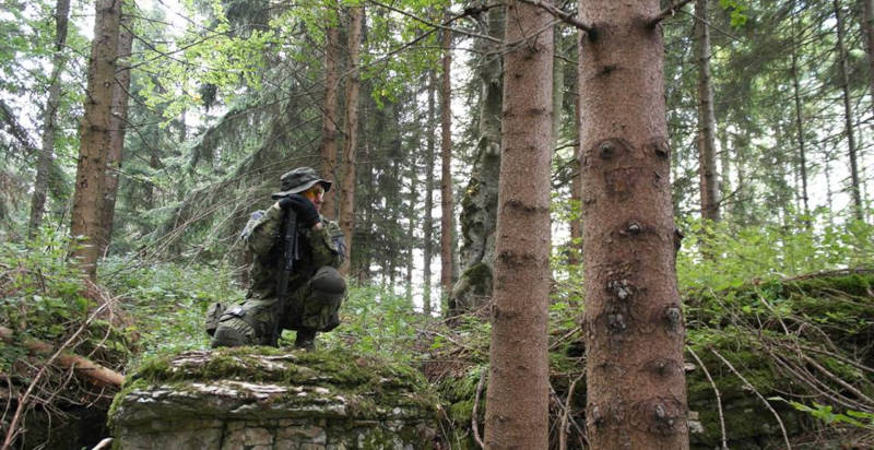 Appostamento durante una partita di softair a Verona