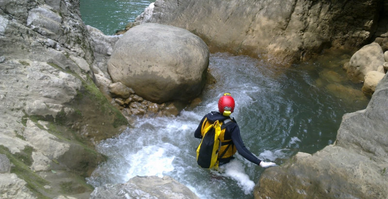 Canyoning Campania Gole di Campostrino