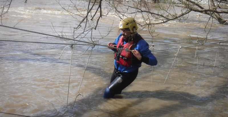 Paesaggio naturale delle gole del Torno nel Cilento