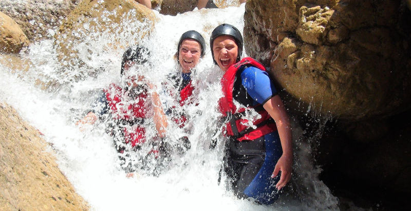 Canyoning val di Fiemme