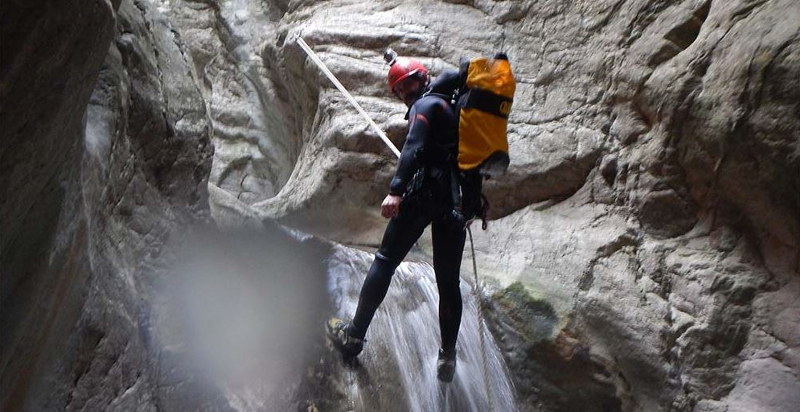 Canyoning Forra di Rocca Gelli Valnerina
