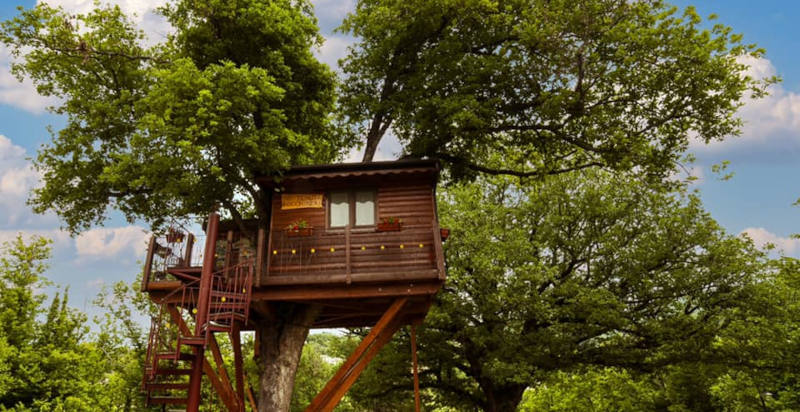 Casa sull’albero immersa nella natura a Rogliano, Calabria