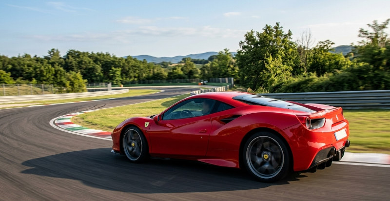 Circuito Internazionale di Busca durante un evento automobilistico