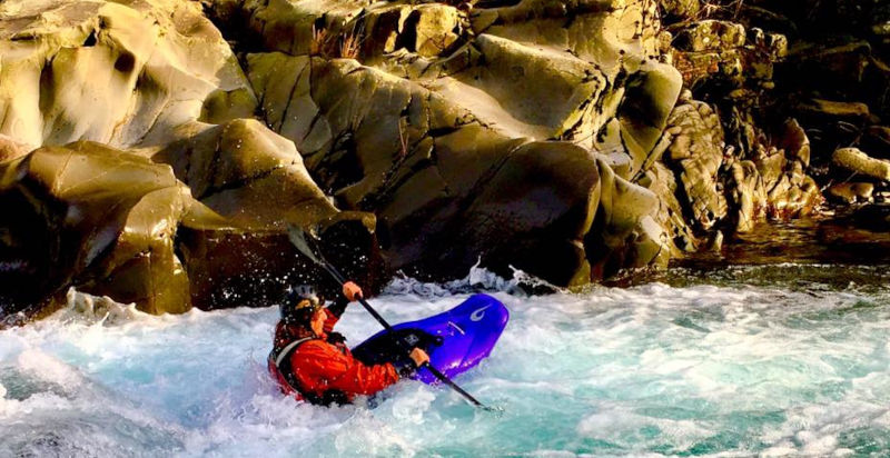 Esplorazione fiumi toscani con il kayak