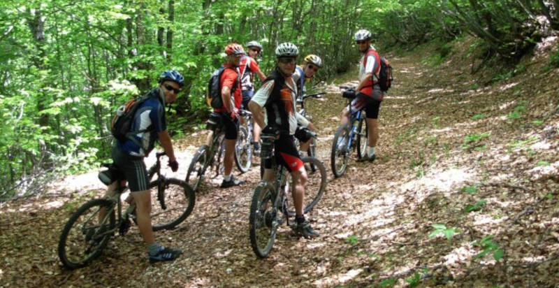 Corso MTB Umbria - Tecnica di guida sui sentieri
