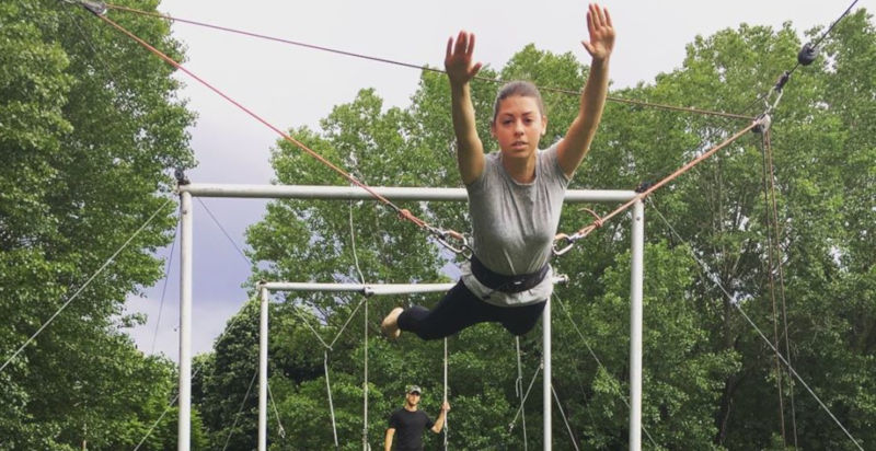 Adrenalina trapezio volante ragazzi
