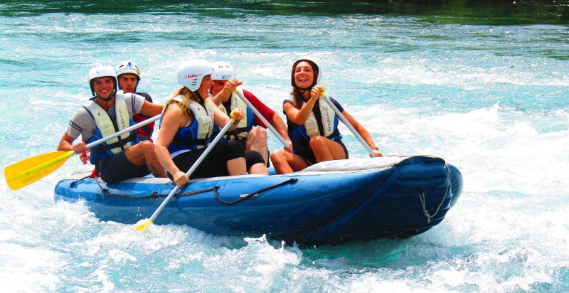 Discesa rafting a Cassino vicino a Frosinone