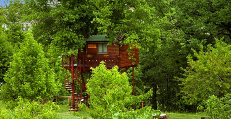Soggiorno unico nella casa sull’albero immersa nel verde calabrese