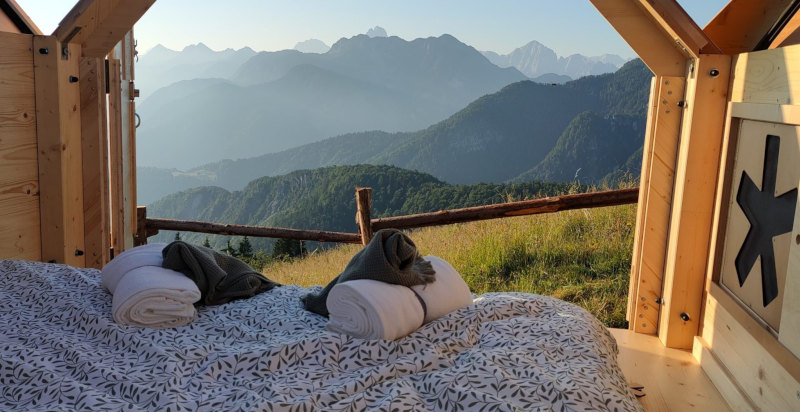 Starsbox a Malga Glazzat in Friuli