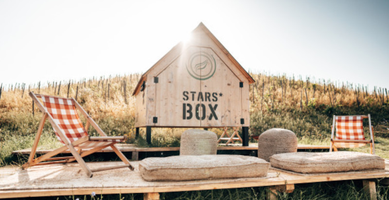 Starsbox immersa nella natura della Maremma