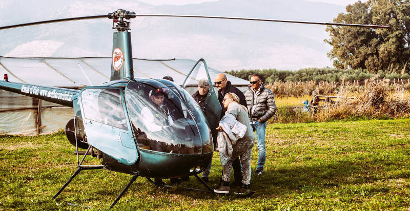 giro in elicottero roma