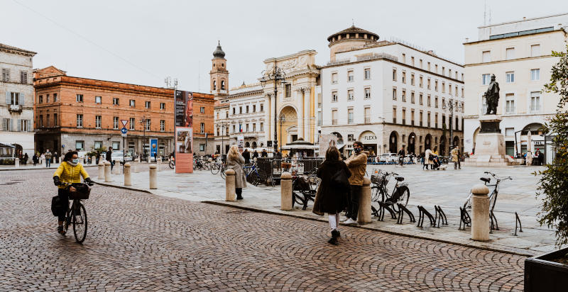 Escape urbano lungo le strade di Parma