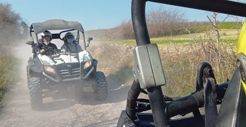 Escursione in buggy Lazio su strade sterrate