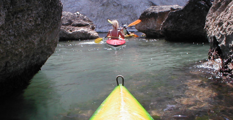 Escursione canoa Peschici Gargano