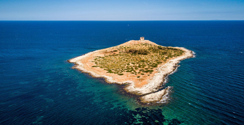 Escursione in gommone isola delle femmine Capo Gallo