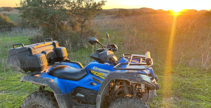 escursione guidata in quad bracciano