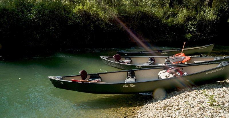relax canoa molise esperienza fiume biferno