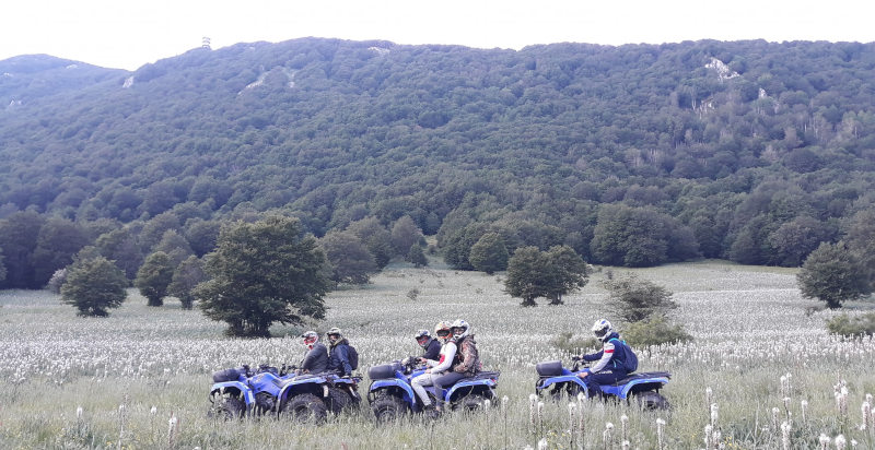 Avventura in quad tra i paesaggi naturali dell’Appennino Campano
