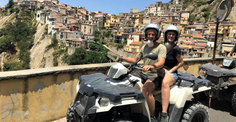 Gole dell'Alcantara con un tour in quad