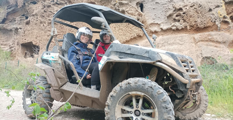Escursione in buggy nel Lazio attraverso paesaggi naturali