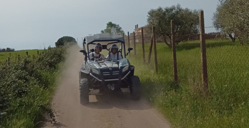 Avventura in buggy nelle colline di Cerveteri, Lazio