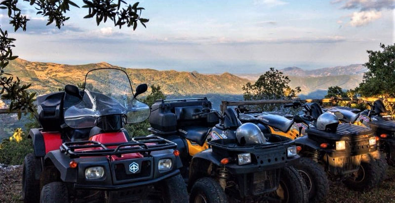 Escursione in quad a Ulassai, Sardegna