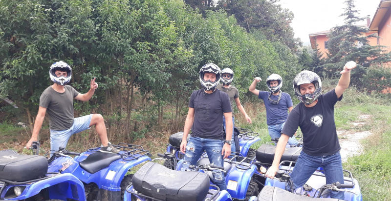 Escursione in quad tra i sentieri del Parco Regionale del Partenio