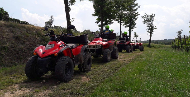 Tour guidato in quad attraverso paesaggi pittoreschi del Lago d’Iseo