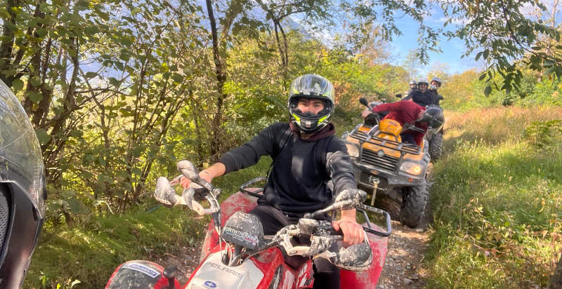 Divertimento assicurato con quad in Valtellina
