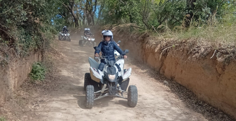 Escursione quad Cerveteri paesaggi naturali