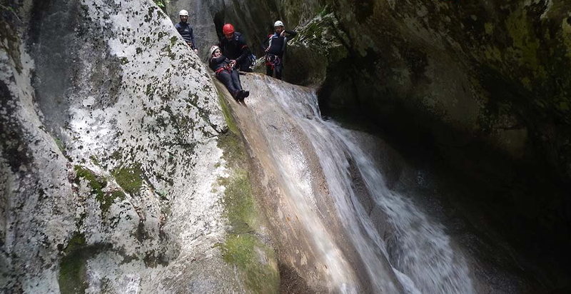 Esperienza canyoning Rieti