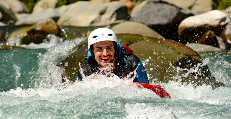 Hydrospeed sul fiume Sesia: avventura e divertimento