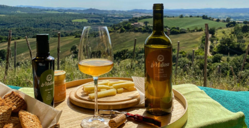 Esperienza di dormire in una starsbox in Maremma e cesto picnic