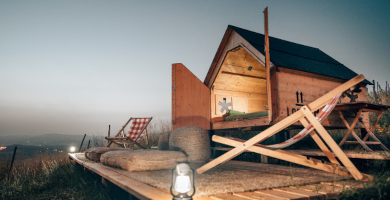 Dormire sotto le stelle nella Maremma tra gli uliveti